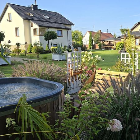 Vip Village Las Woda Rower - Podgrzewany Basen, Balia, Sauna Miedzierza Εξωτερικό φωτογραφία