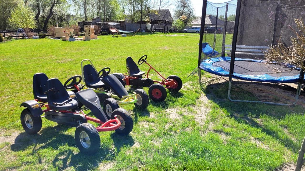 Vip Village Las Woda Rower - Podgrzewany Basen, Balia, Sauna Miedzierza Εξωτερικό φωτογραφία
