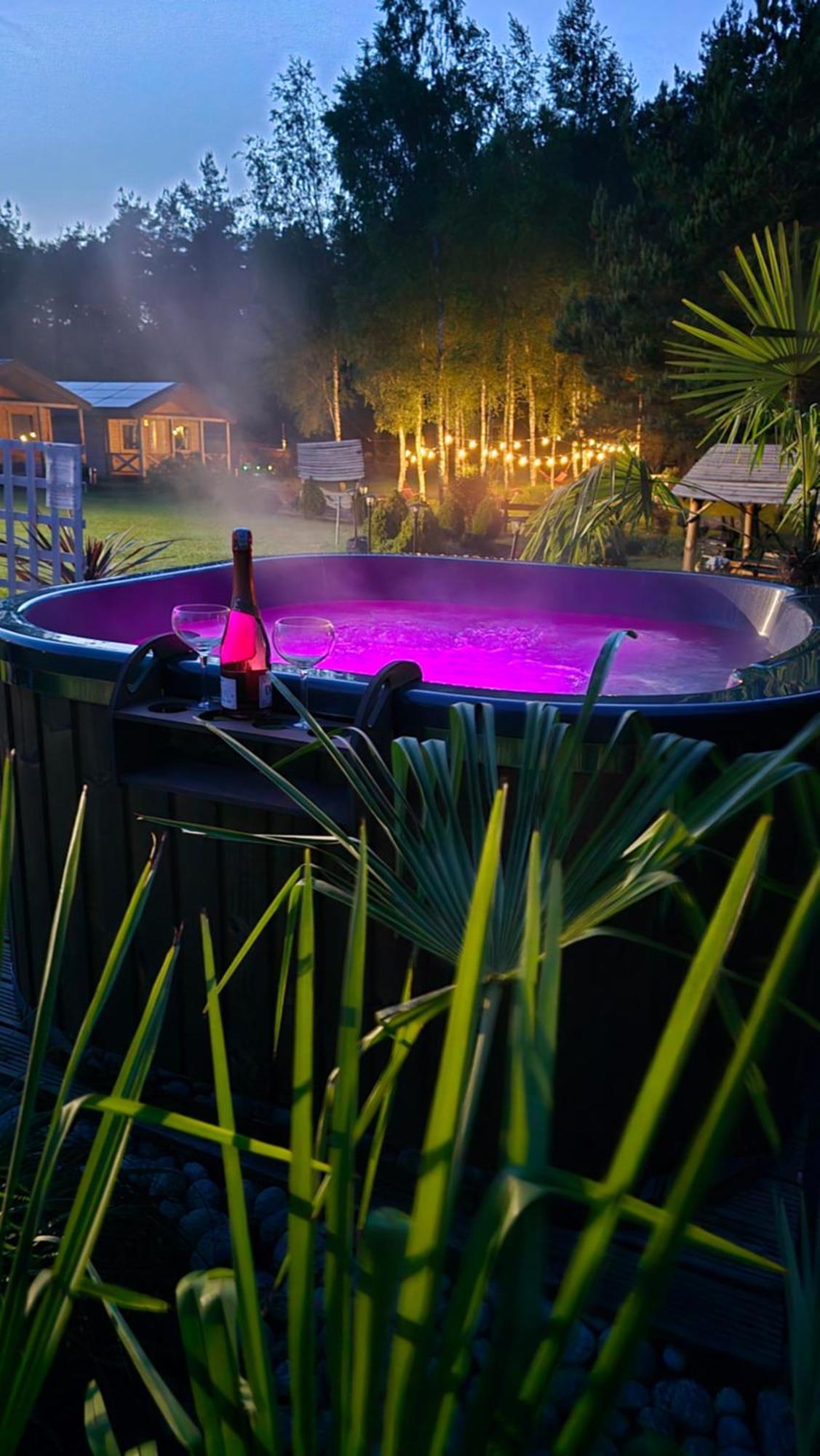 Vip Village Las Woda Rower - Podgrzewany Basen, Balia, Sauna Miedzierza Εξωτερικό φωτογραφία