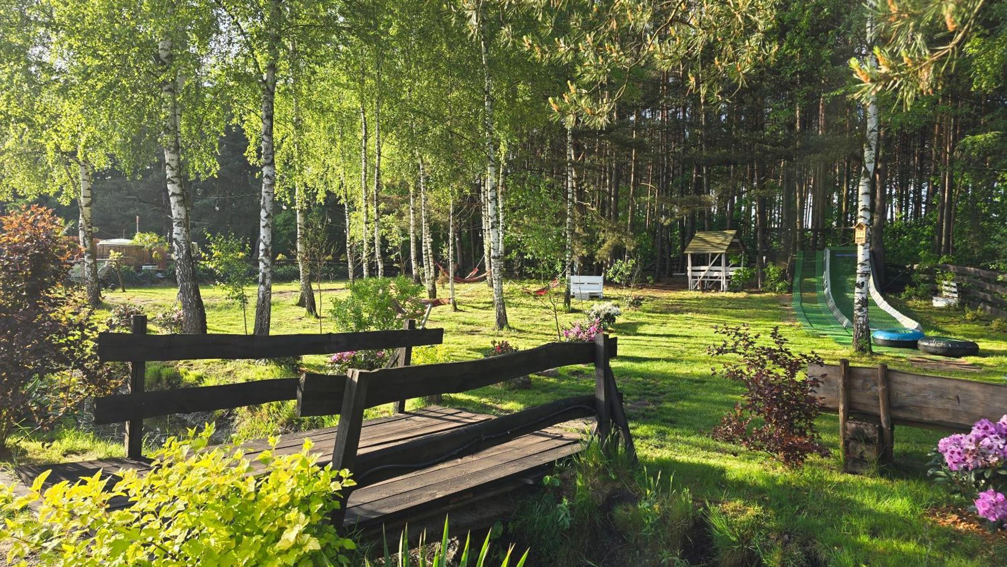 Vip Village Las Woda Rower - Podgrzewany Basen, Balia, Sauna Miedzierza Εξωτερικό φωτογραφία