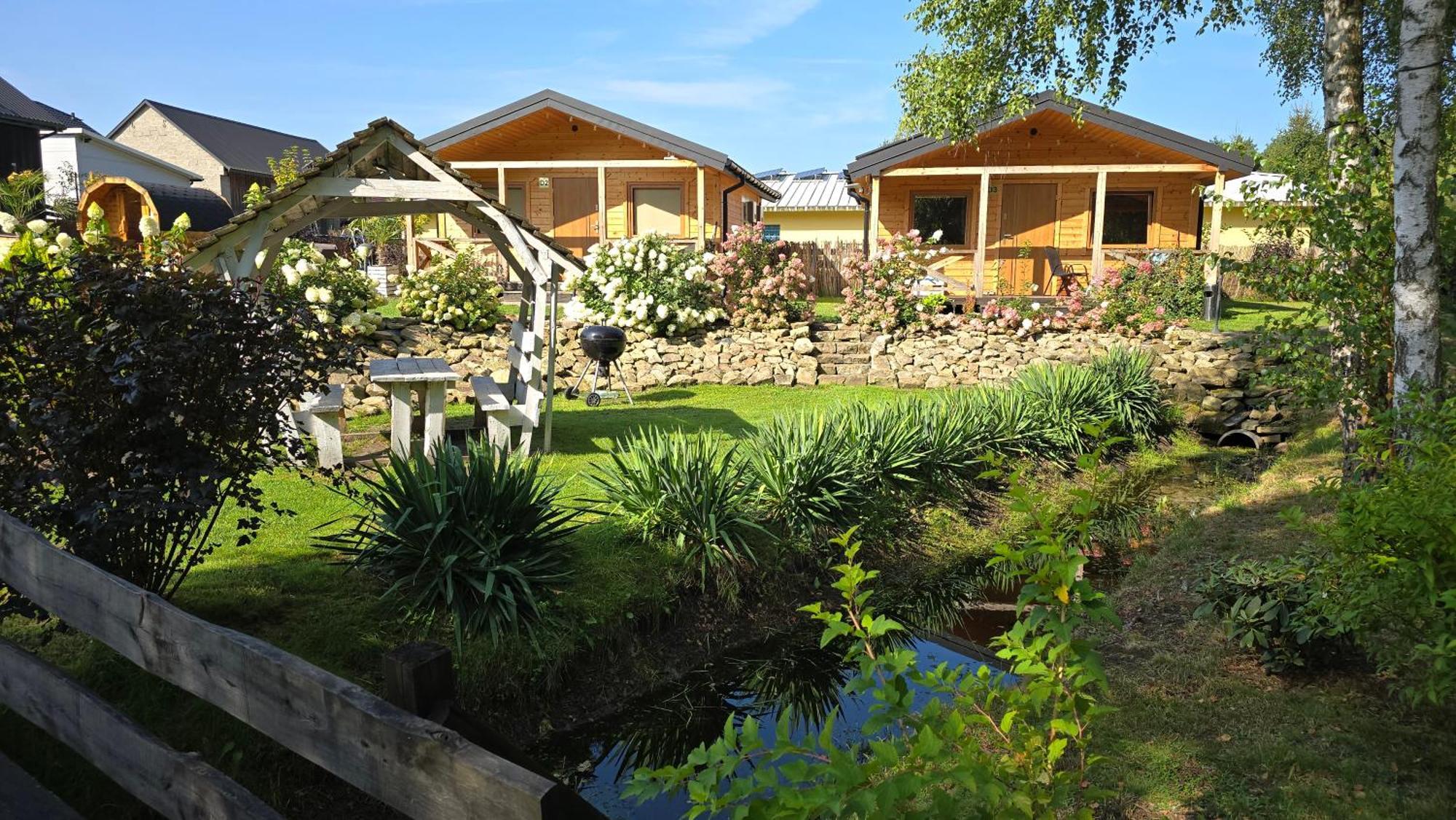 Vip Village Las Woda Rower - Podgrzewany Basen, Balia, Sauna Miedzierza Εξωτερικό φωτογραφία