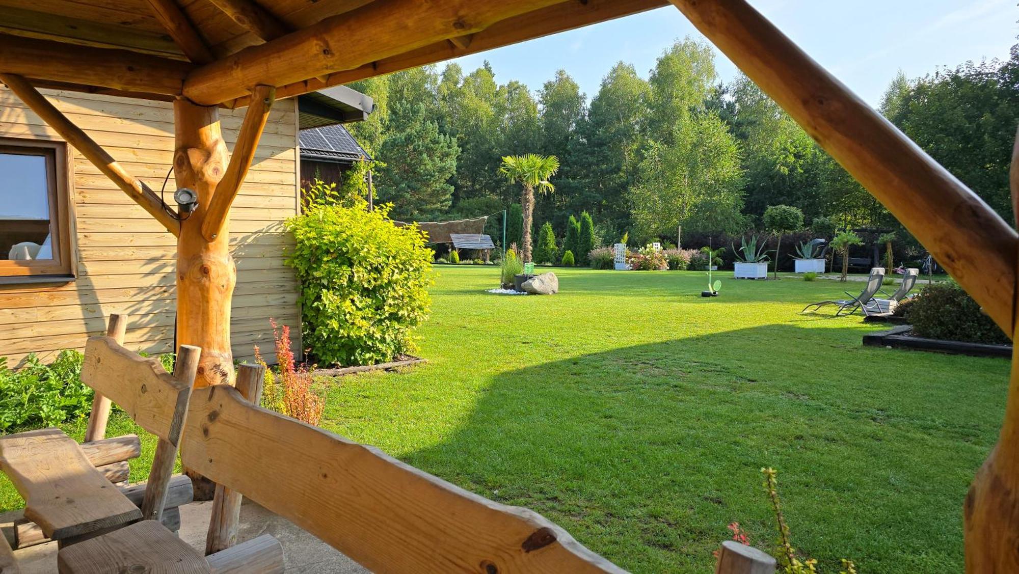 Vip Village Las Woda Rower - Podgrzewany Basen, Balia, Sauna Miedzierza Εξωτερικό φωτογραφία