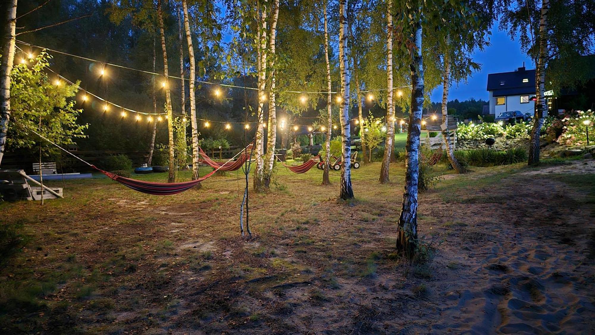 Vip Village Las Woda Rower - Podgrzewany Basen, Balia, Sauna Miedzierza Εξωτερικό φωτογραφία