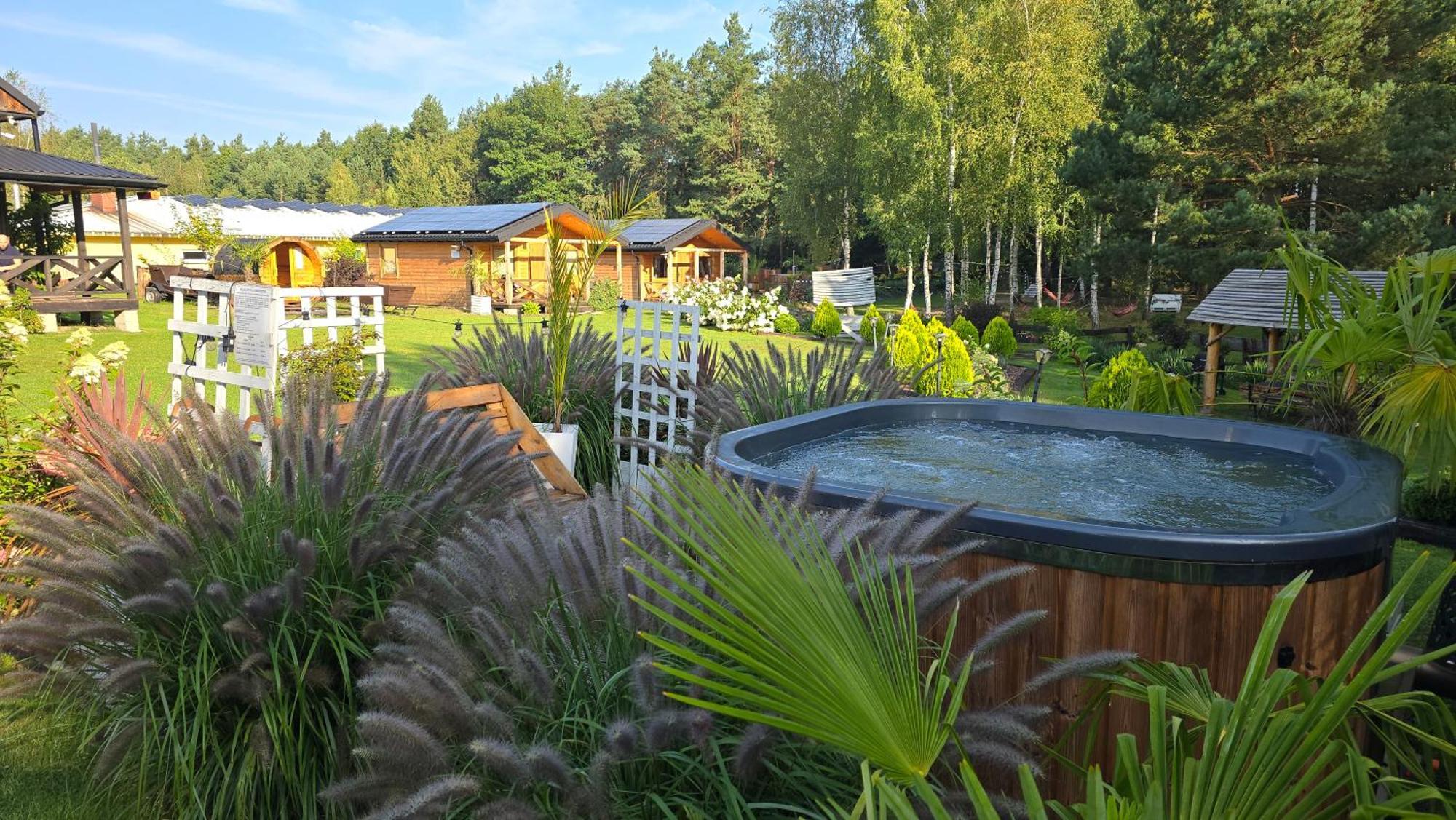 Vip Village Las Woda Rower - Podgrzewany Basen, Balia, Sauna Miedzierza Εξωτερικό φωτογραφία
