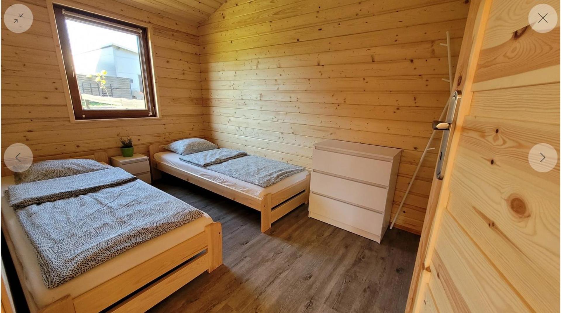 Vip Village Las Woda Rower - Podgrzewany Basen, Balia, Sauna Miedzierza Εξωτερικό φωτογραφία