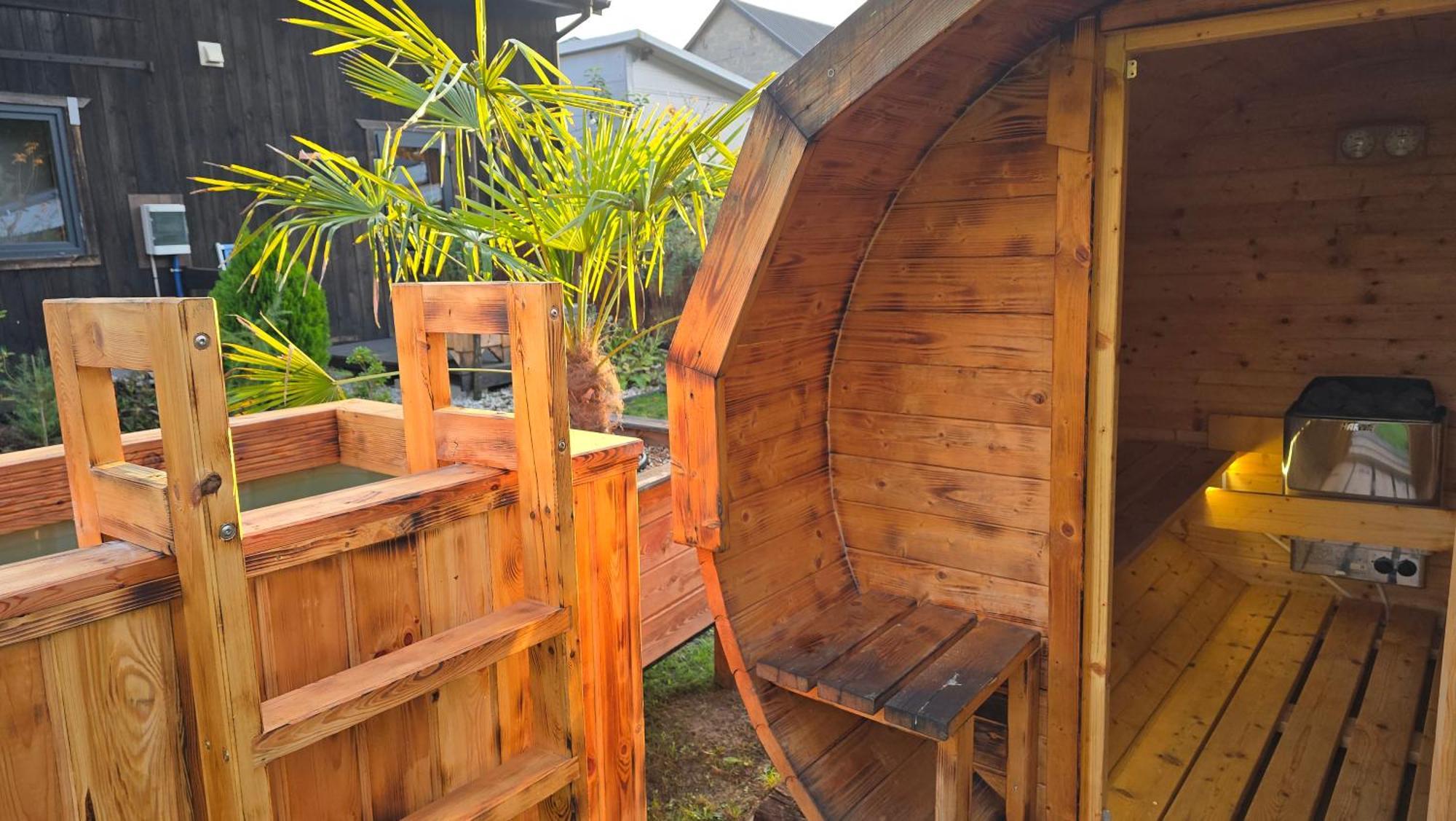 Vip Village Las Woda Rower - Podgrzewany Basen, Balia, Sauna Miedzierza Εξωτερικό φωτογραφία