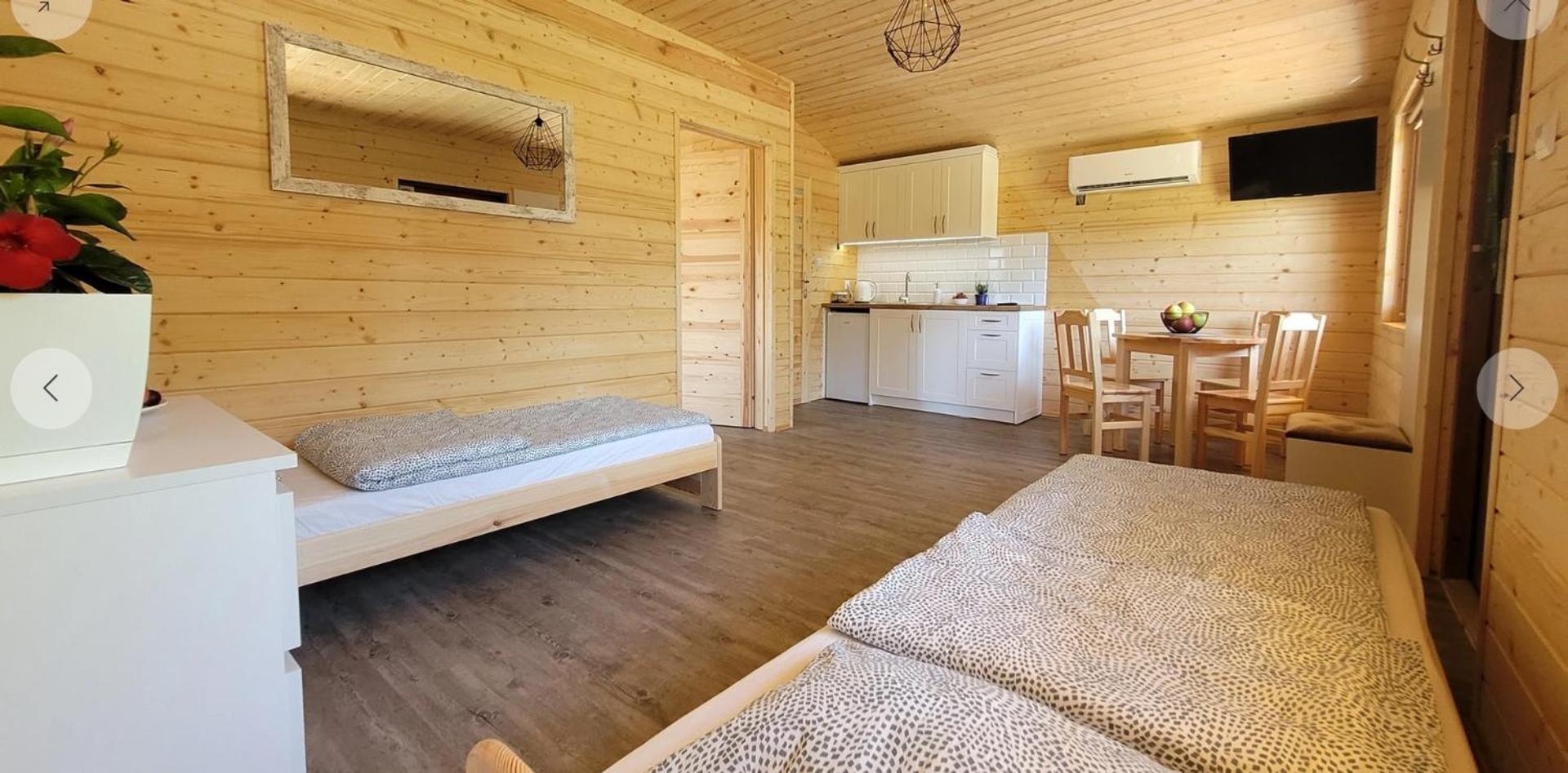 Vip Village Las Woda Rower - Podgrzewany Basen, Balia, Sauna Miedzierza Εξωτερικό φωτογραφία