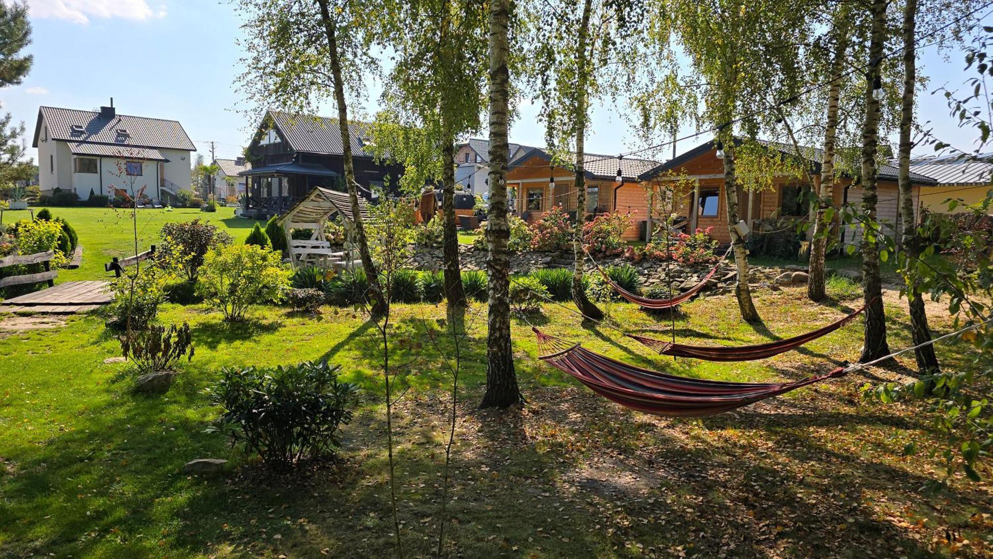 Vip Village Las Woda Rower - Podgrzewany Basen, Balia, Sauna Miedzierza Εξωτερικό φωτογραφία