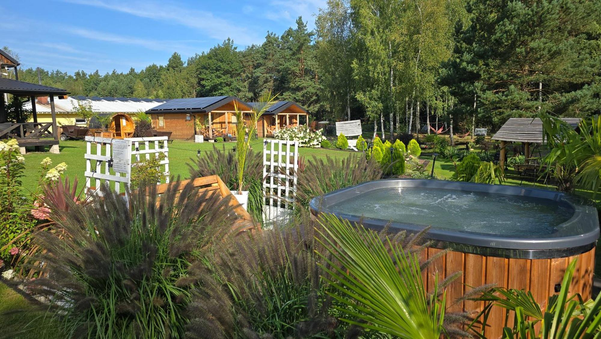 Vip Village Las Woda Rower - Podgrzewany Basen, Balia, Sauna Miedzierza Εξωτερικό φωτογραφία